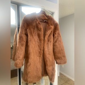Faux Fur Coat